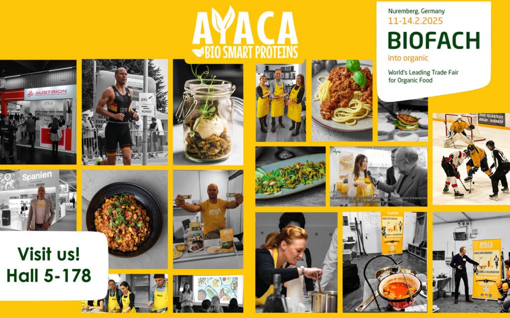 #plantbased #Biofach2025 #cleanlabel #foodinnovation #soyfree #diateryfibers #oligofructose #starches #bio #sustainability #proteinbar #organic #flavouring