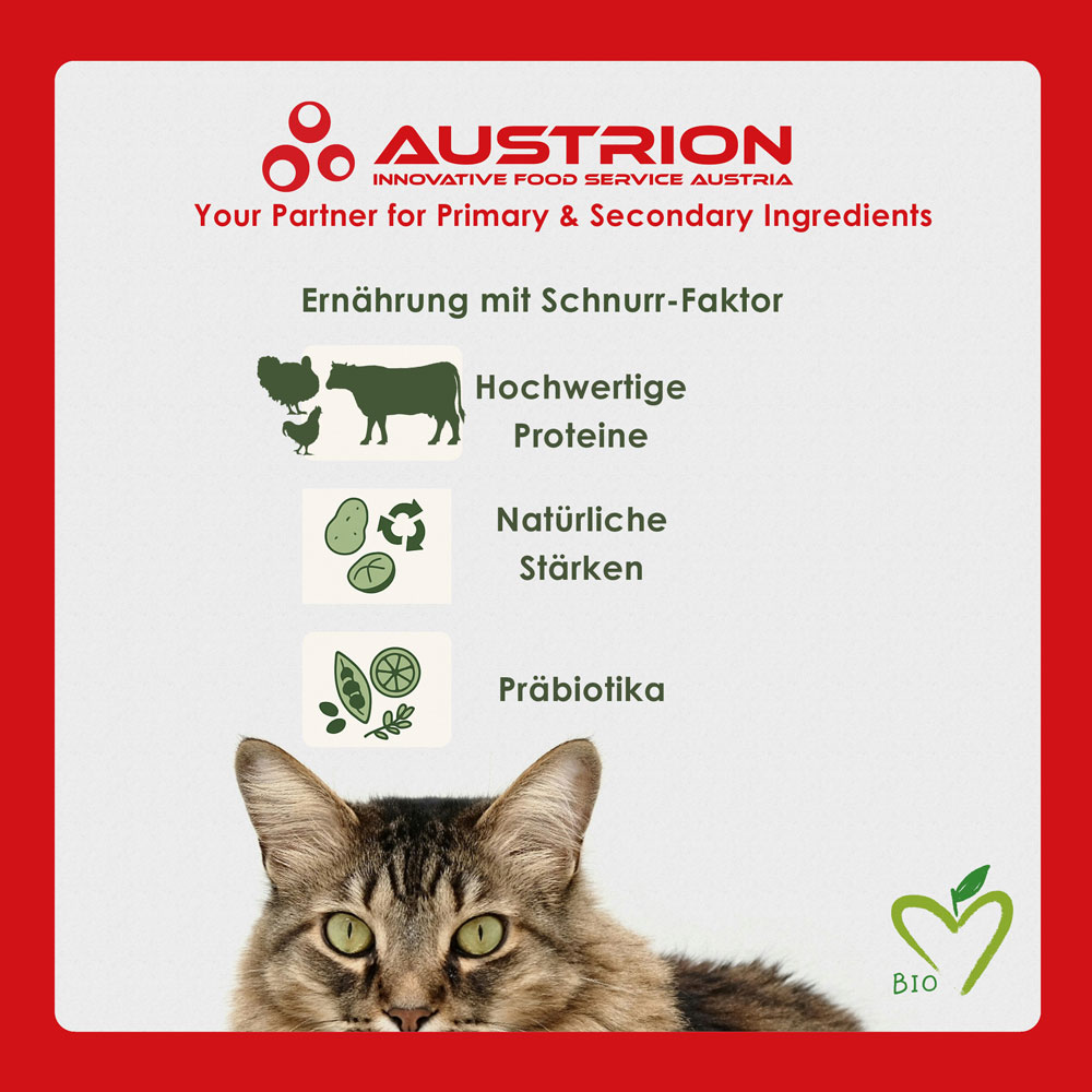 animal nutrition, feed, petfood , organic starches, proteins prebiotic