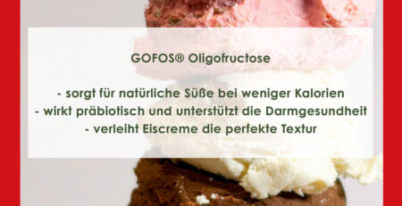 GOFOS, oligofructose, eiscreme, icecreme